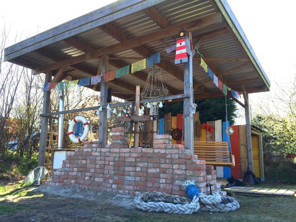 Hüs Sanskiin Ferienwohnung *Hopelfask* Suddorf Exterior foto